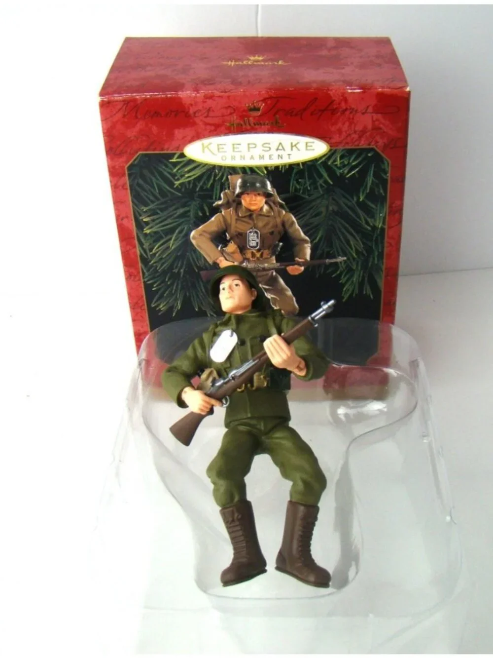 GI Joe Action Soldier Hallmark Christmas Ornament Keepsake 1999 NEW